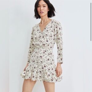 NWT Veronica Beard Riggins floral dress, size 0